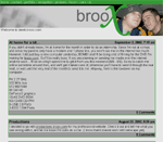 Screenshot of derek.broox.com