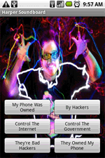 Screenshot of Harper Soundboard